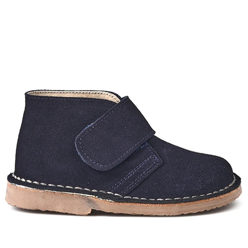Botas Pisamierdas Infantil Marino Velcro