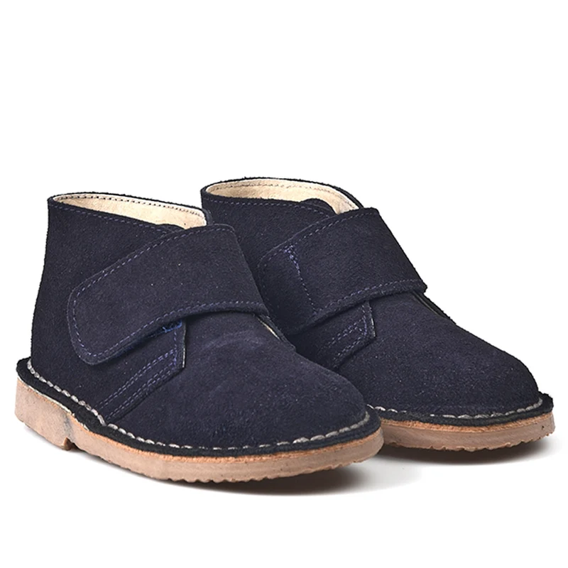 Botas Pisamierdas Infantil Marino Velcro