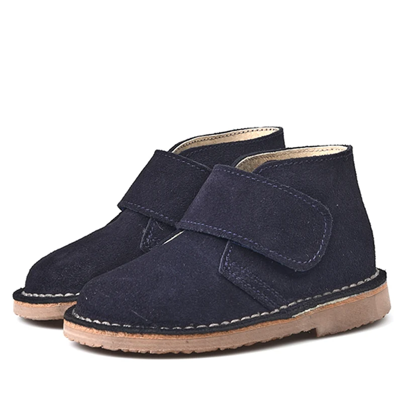 Botas Pisamierdas Infantil Marino Velcro