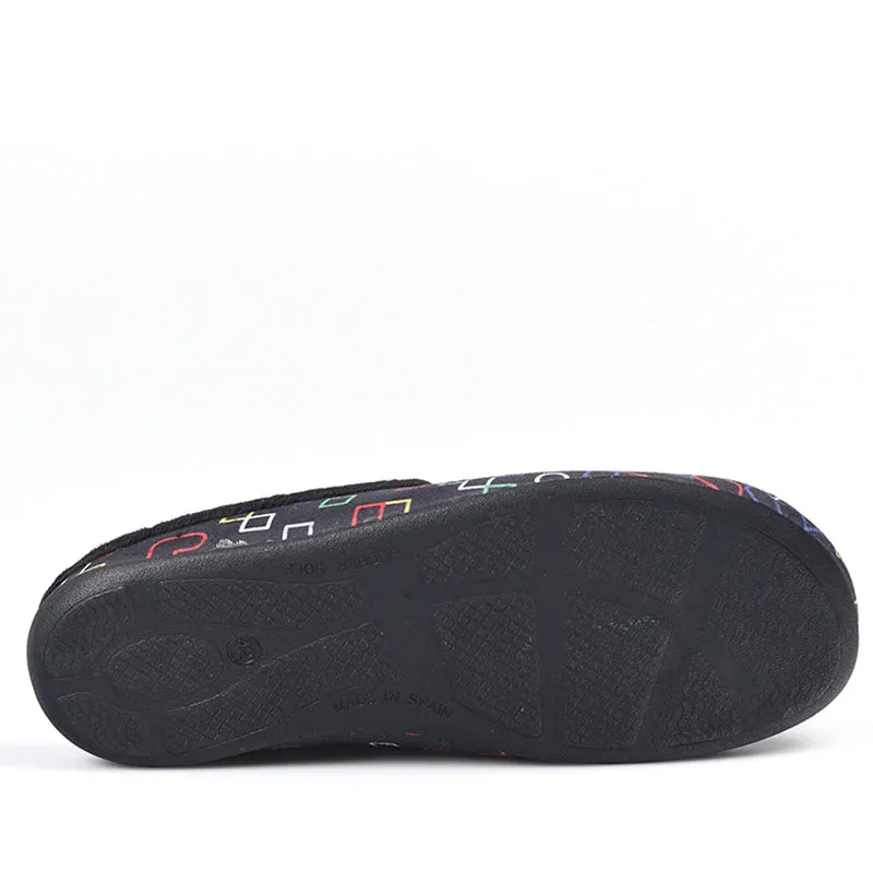 Zapatillas de Casa Marpen Slippers Game 507IV23 Negro