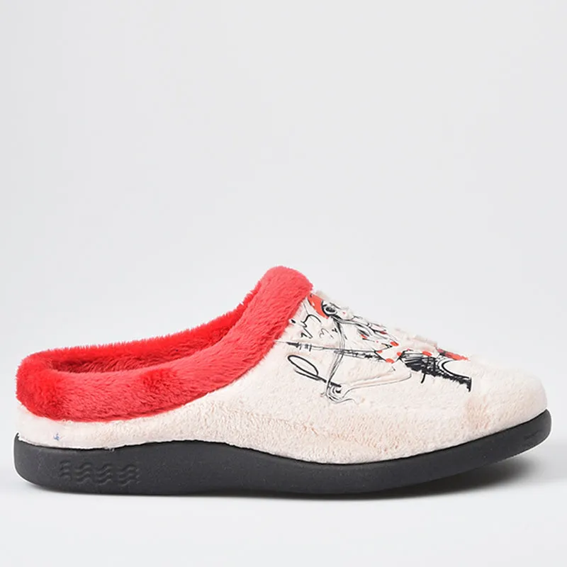 Zapatillas de Casa Flossy París 26-96 Crudo