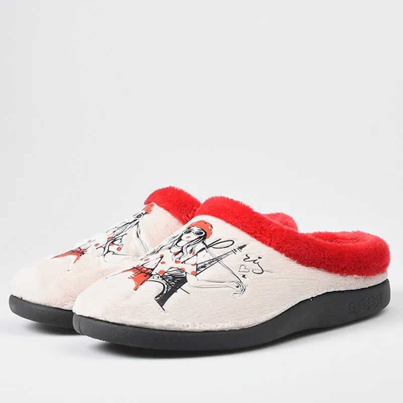Zapatillas de Casa Flossy París 26-96 Crudo