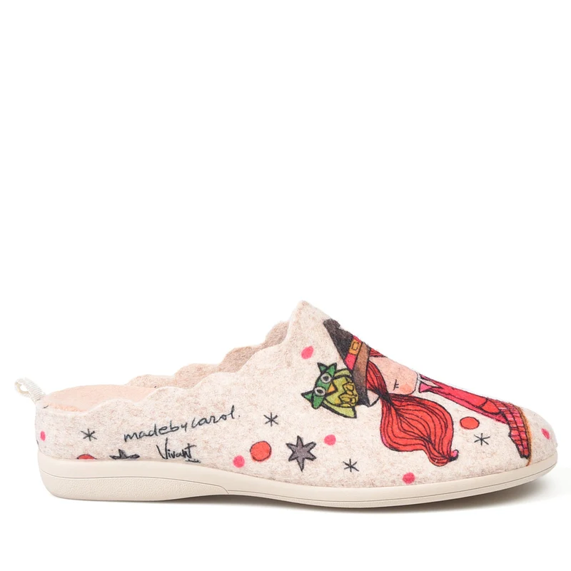 Zapatillas de Casa Vivant Bruja 212735 Beig
