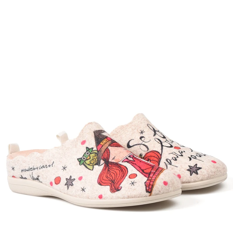 Zapatillas de Casa Vivant Bruja 212735 Beig