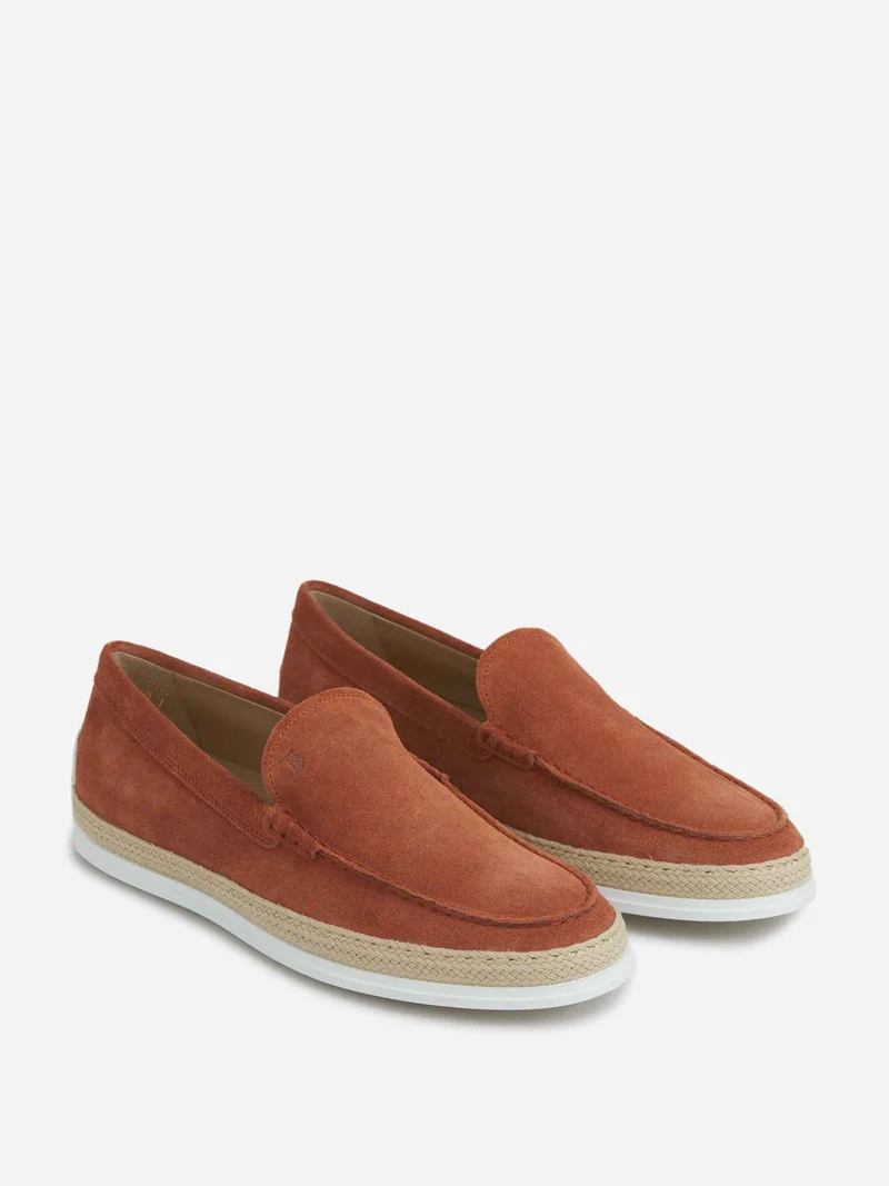 Mocasines Trenzados Ante