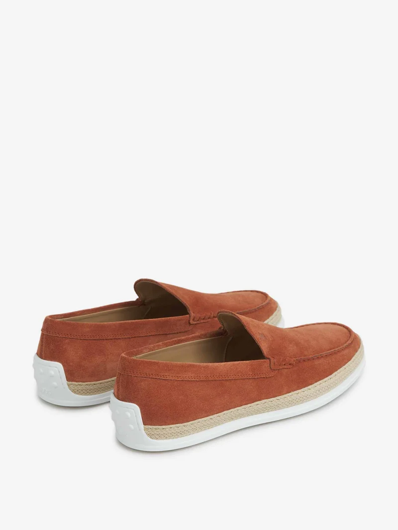 Mocasines Trenzados Ante