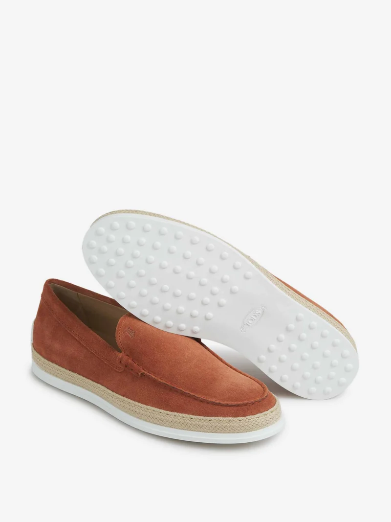 Mocasines Trenzados Ante