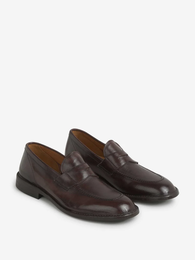 Mocasines Vestir Piel