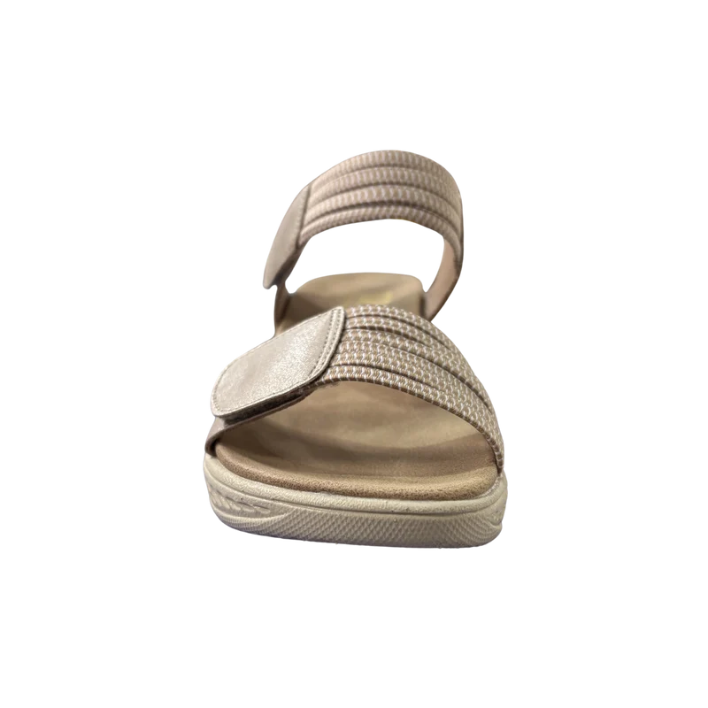 MUJER SANDALIA COMODO CORALINA BEIGE