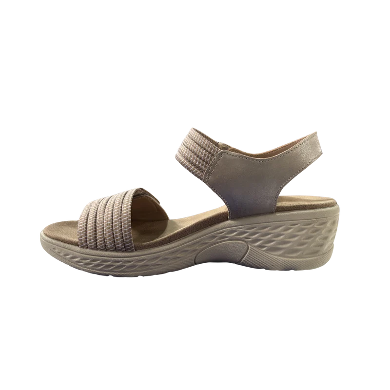 MUJER SANDALIA COMODO CORALINA BEIGE