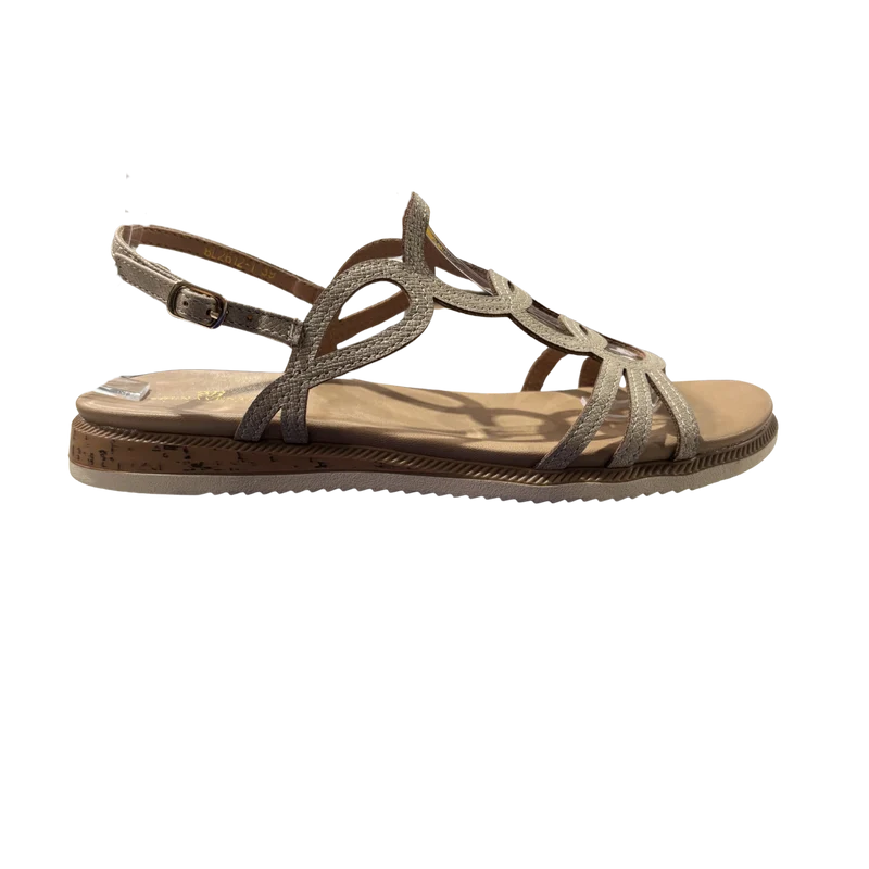 MUJER SANDALIA COMODO MARVELA BEIGE