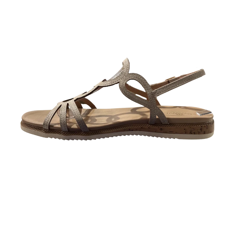 MUJER SANDALIA COMODO MARVELA BEIGE