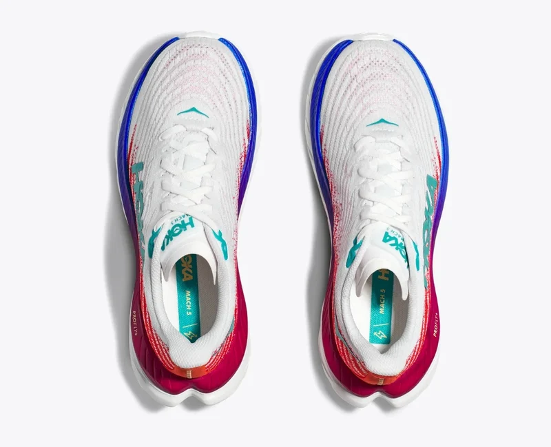 Zapatillas de running Hoka Mach 5 Profly de corte ancho para mujer