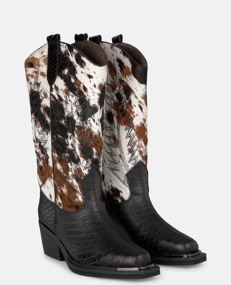 MEDIA BOTA ESTAMPADA