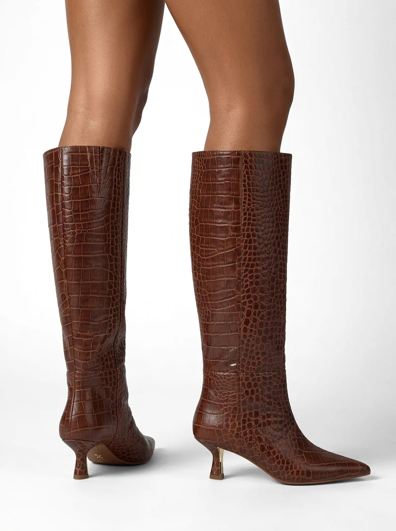 BOTA DE PIEL ANIMAL PRINT