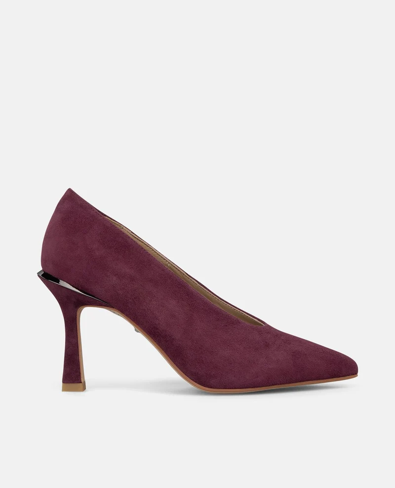 ZAPATO TACÓN DE ANTE