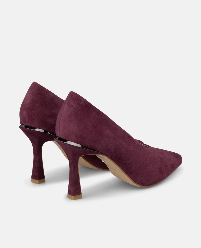 ZAPATO TACÓN DE ANTE