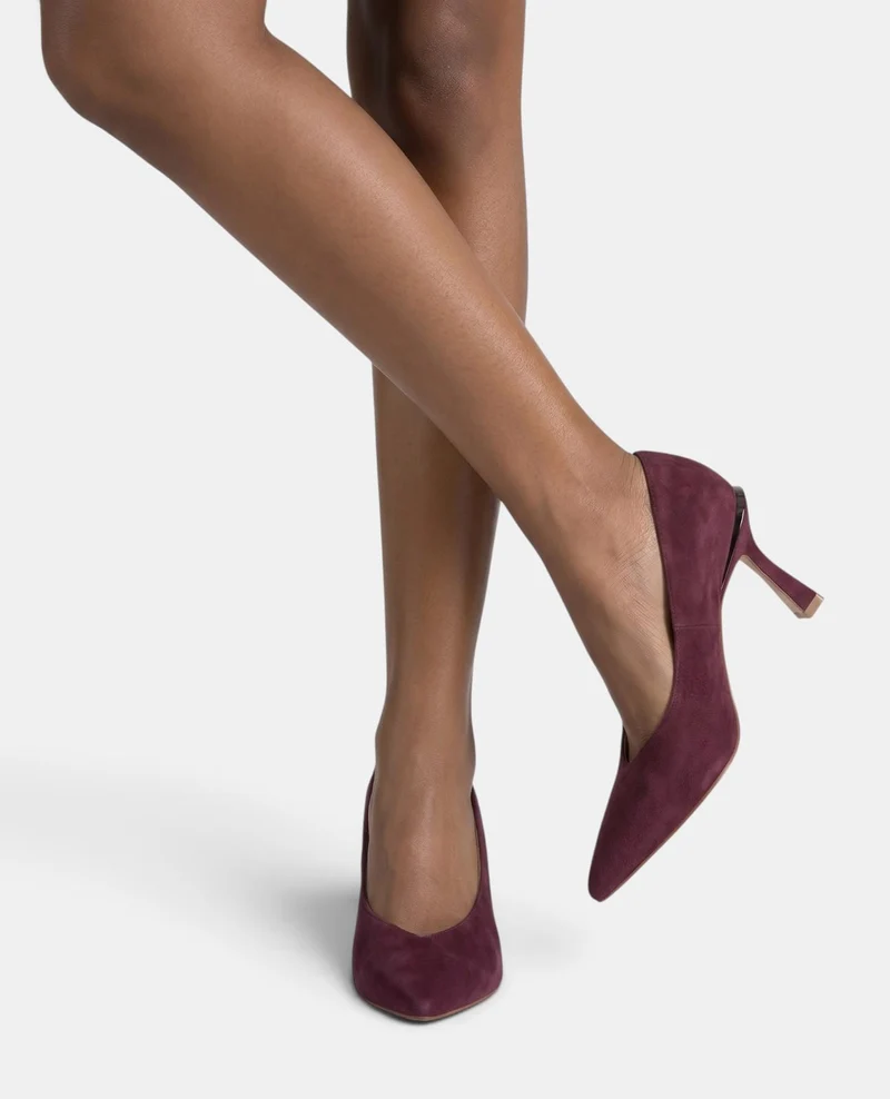 ZAPATO TACÓN DE ANTE