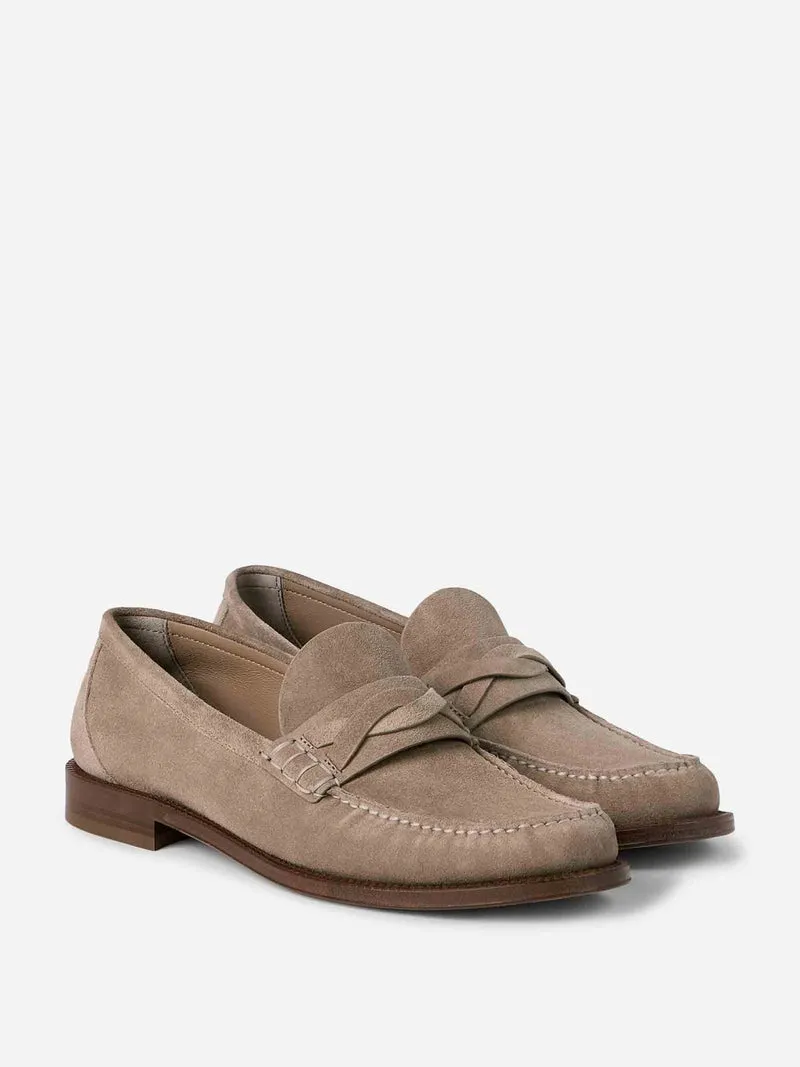 Mocasines Piel Suede