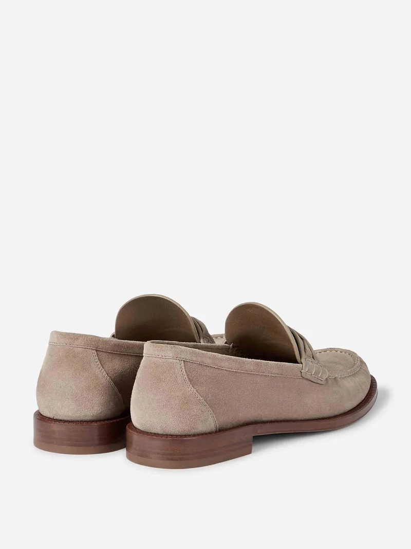 Mocasines Piel Suede