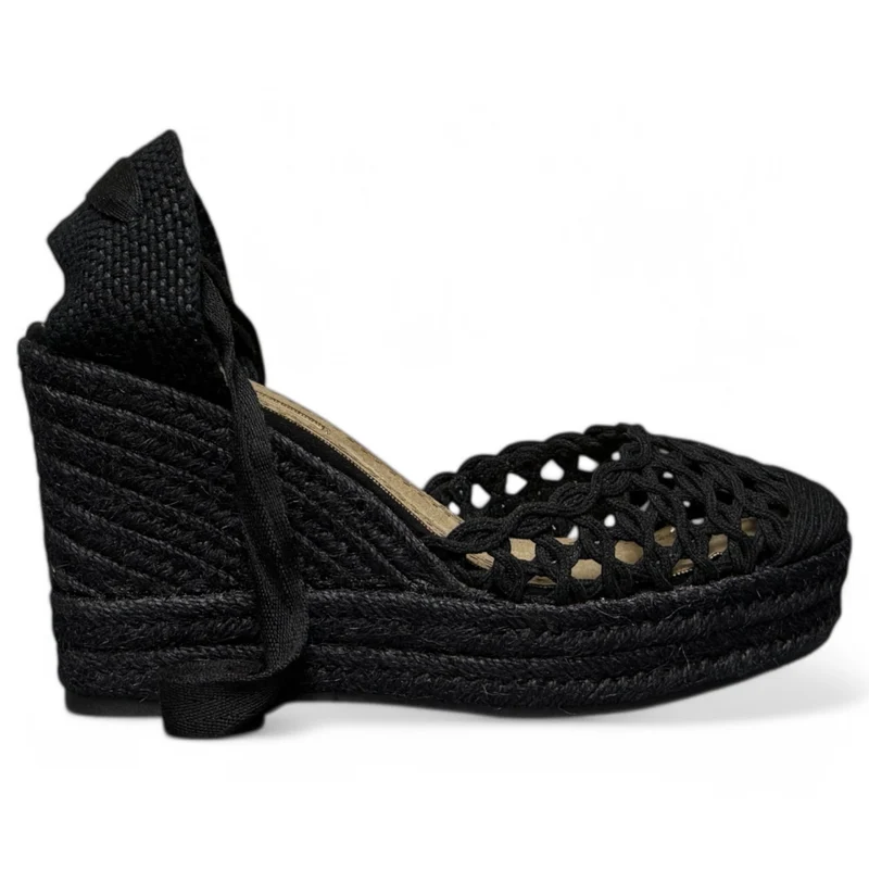 Alpargatas Corina Trenzados M5387 Negro