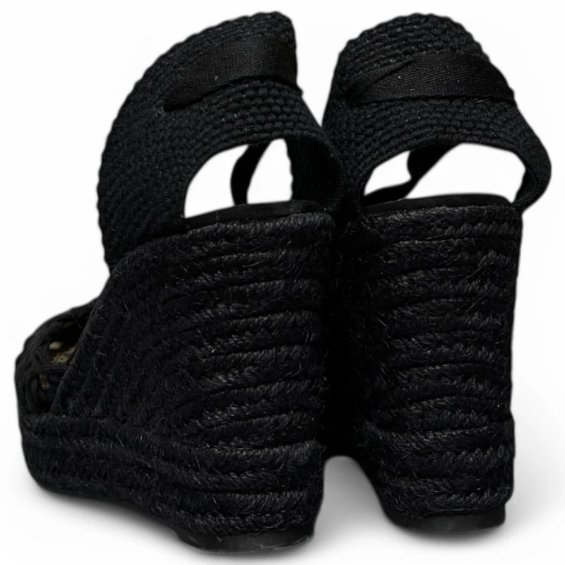 Alpargatas Corina Trenzados M5387 Negro