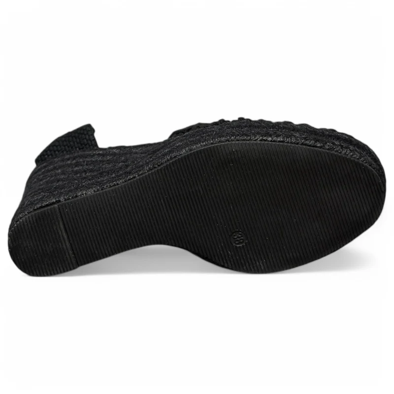 Alpargatas Corina Trenzados M5387 Negro