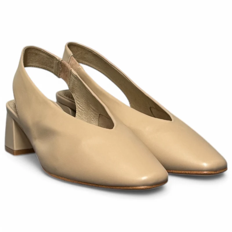 Zapatos Corina Salón Abierto M5325 Beige