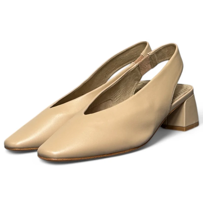 Zapatos Corina Salón Abierto M5325 Beige