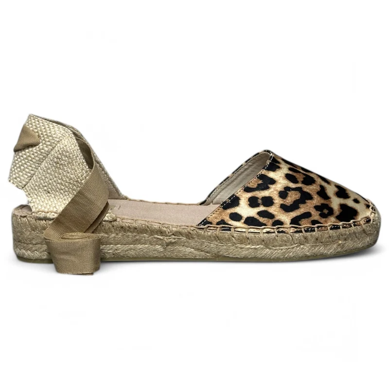 Alpargatas Corina Cintas Leopardo M5383 Leopardo