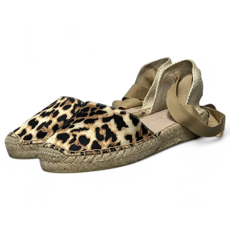 Alpargatas Corina Cintas Leopardo M5383 Leopardo