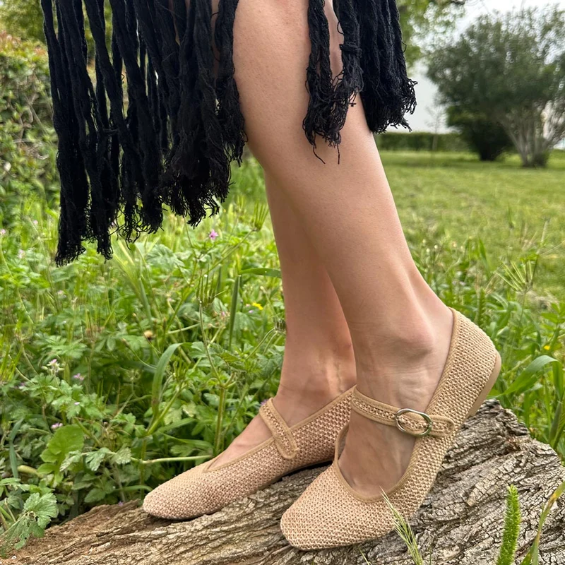 Merceditas Corina Croché M5225 Camel