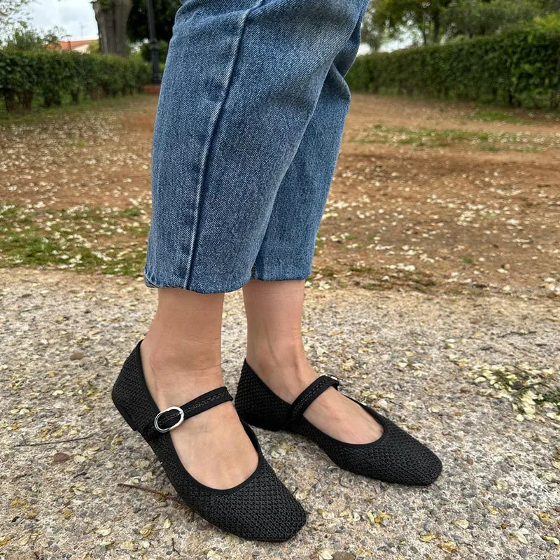 Merceditas Corina Croché M5225 Negro