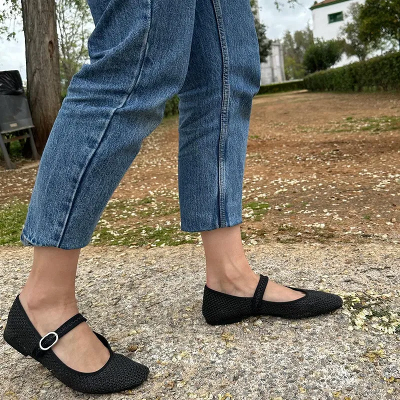 Merceditas Corina Croché M5225 Negro