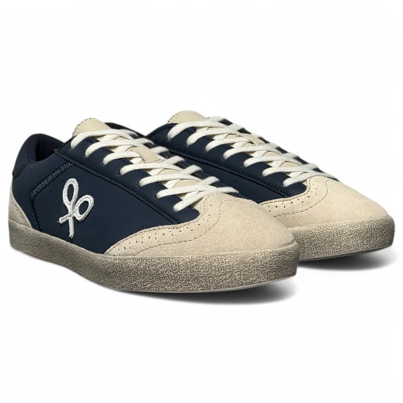 Zapatillas Silbon Desgastadas 131122 Azul Marino
