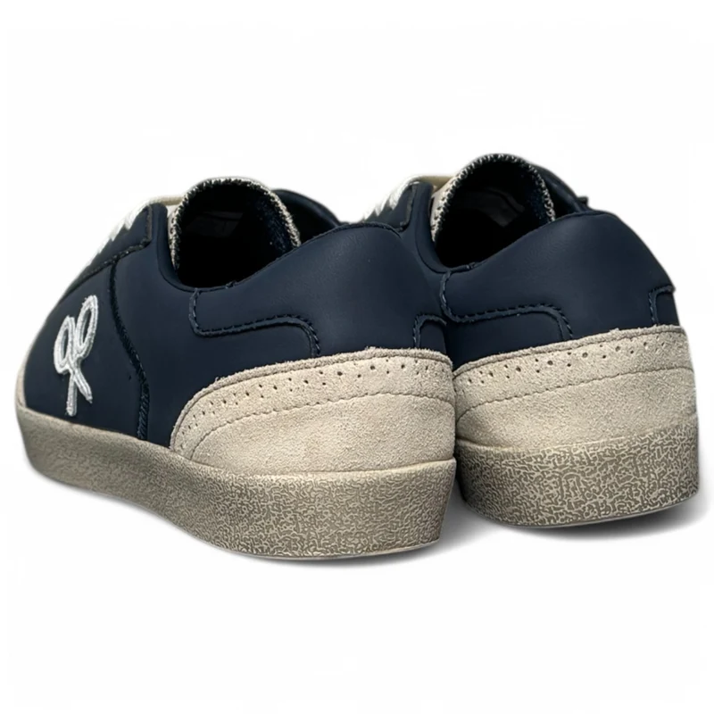 Zapatillas Silbon Desgastadas 131122 Azul Marino