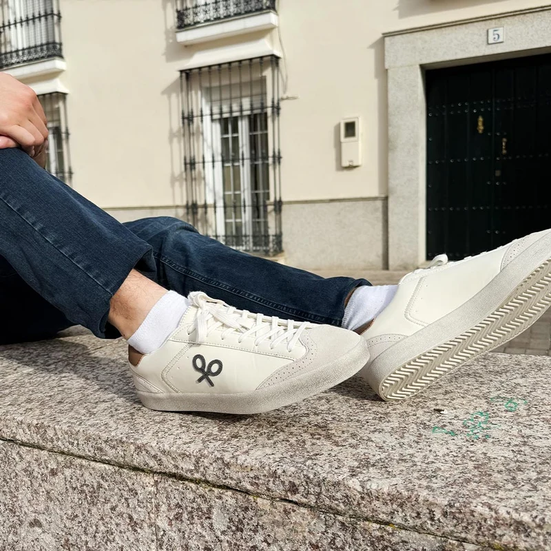 Zapatillas Silbon Desgastadas 131123 Blanco