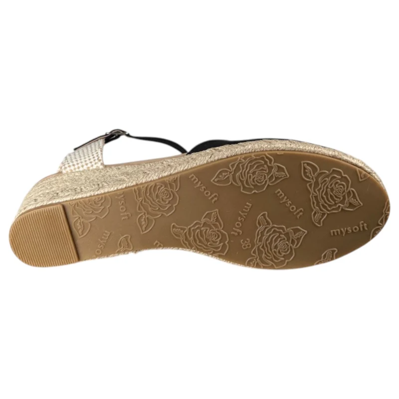 Alpargatas Mysoft 25M102 Negro