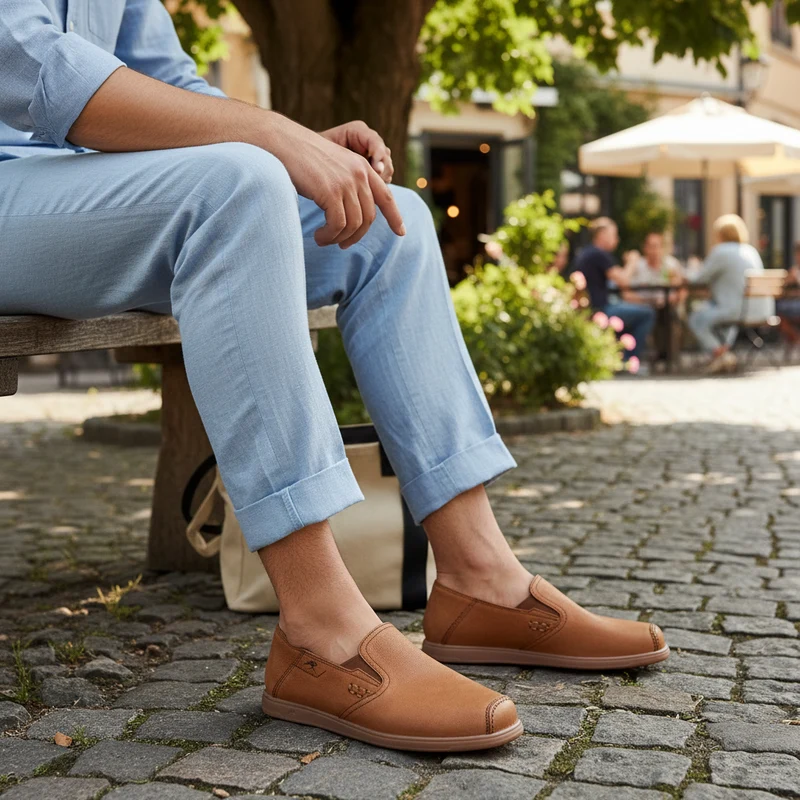 Mocasines Fluchos Tribal F2194 Cuero