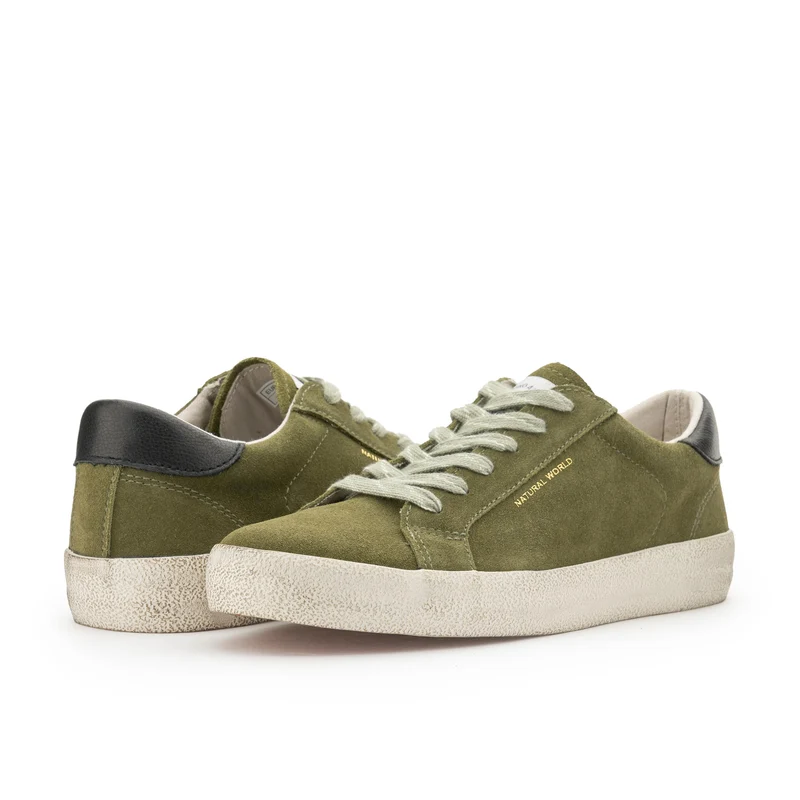 Zapatilla kaki 9030 Natural World