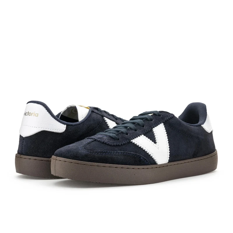 Deportiva serraje azul 1126199 Victoria