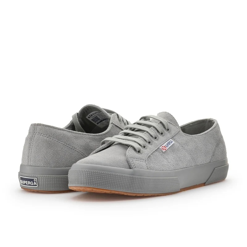 Zapatilla serraje gris claro 2750SUEU Superga
