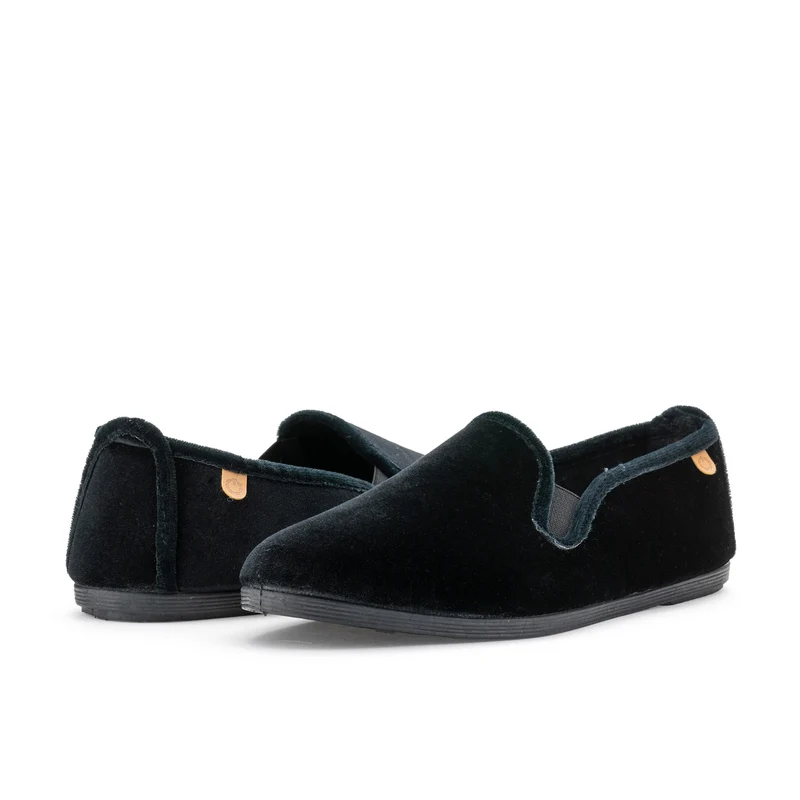 Zapatilla casa negra 55107 La Cadena
