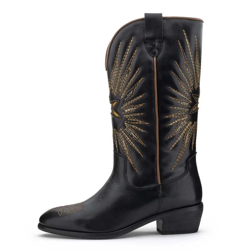 Bota negro/camel EVERLY 220V