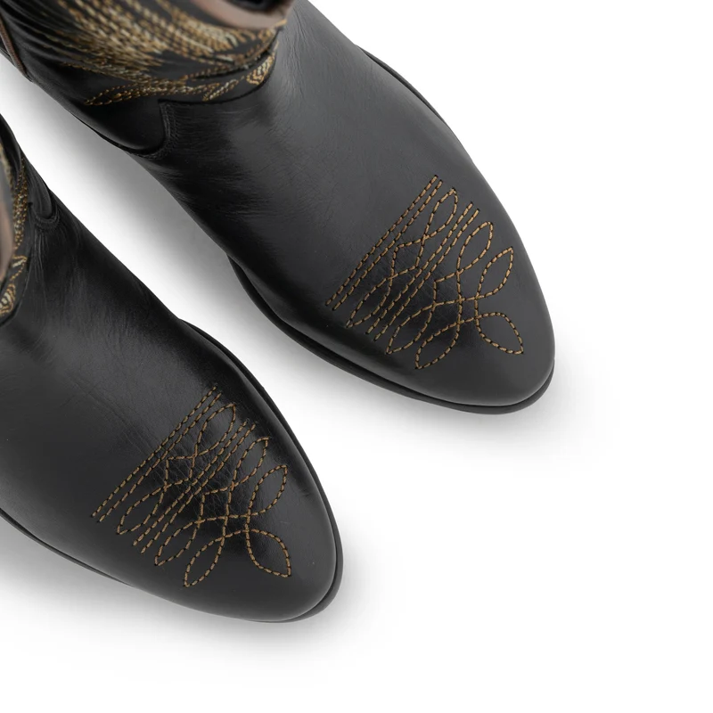Bota negro/camel EVERLY 220V