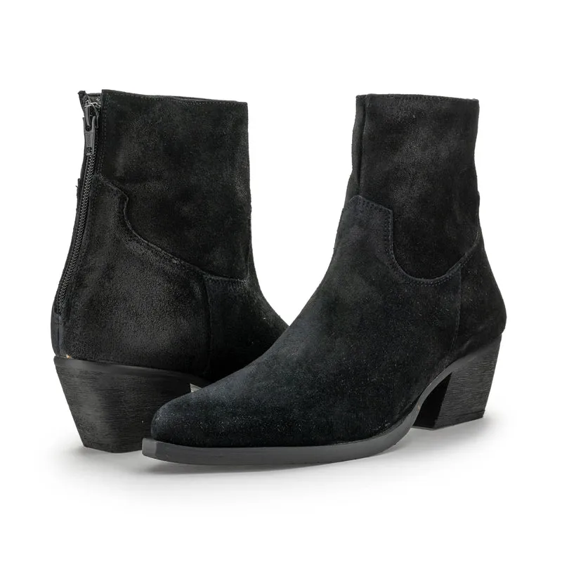 Botín serraje negro BROOKE 220V