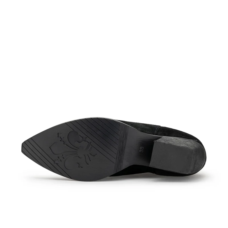 Botín serraje negro BROOKE 220V