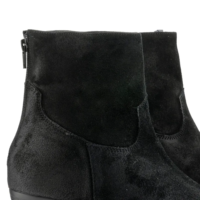 Botín serraje negro BROOKE 220V
