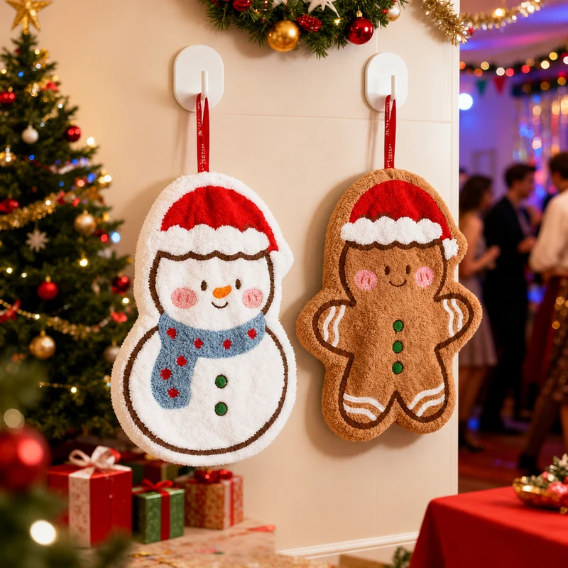 Miomu Paño de Manos Navideño