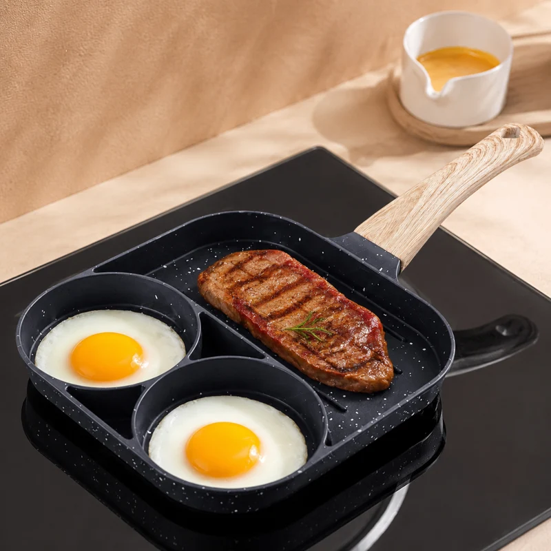 Miomu Sartén Triple, Cocina en Acción